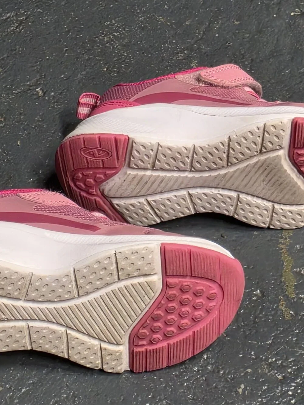 PAW Patrol Pink Glitter Sneakers Girls 8